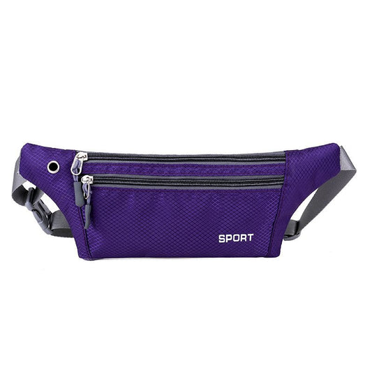 Sacoche Banane Sportive Ajustable Violet