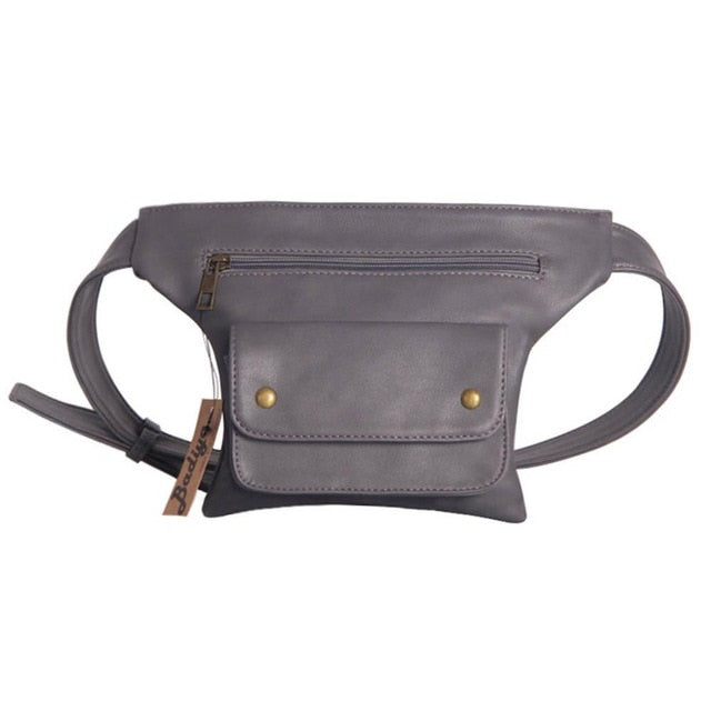 Sac Banane Cuir Marron Élégance Urbaine