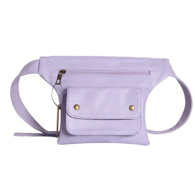 Sac Banane Cuir Marron Élégance Urbaine