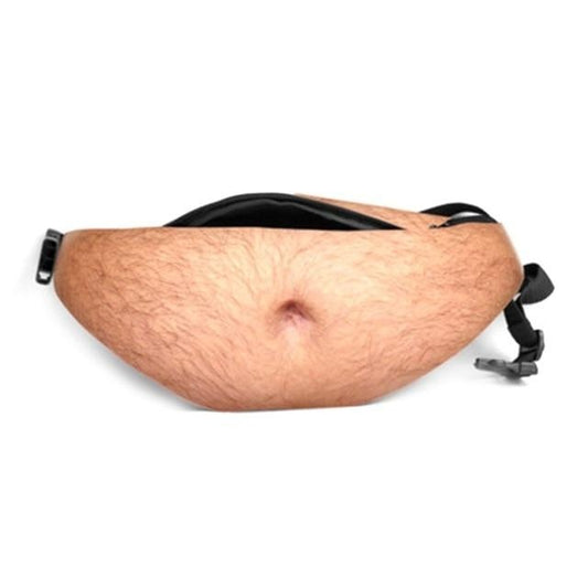 Sac Banane Humoristique Ventre Poilu Design