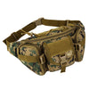 Ceinture Multipoche Tactique Noire Unisexe