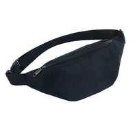 Sac Banane Urbain Bleu Ajustable Unisexe - modèle Noir - Banane Avenue ™