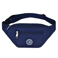 Sac Banane Urbain Gris Élégant Multipoche - modèle Bleu - Banane Avenue ™