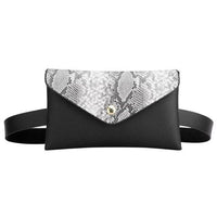 Ceinture Sacoche Banane Python Chic - modèle Gris - Banane Avenue ™
