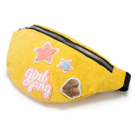 Sac Banane Rose Tendance Girl Gang - modèle Jaune - Banane Avenue ™