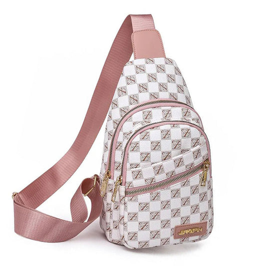 Sacoche Banane Tendance Rose Imprimée