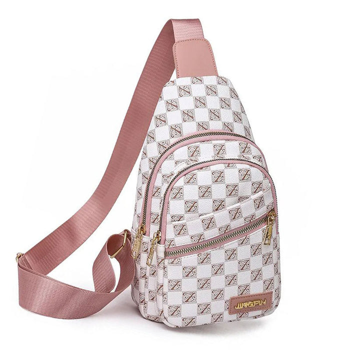 Sacoche Banane Tendance Rose Imprimée