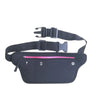 Sacoche Banane Sport Ajustable Noire Multifonction