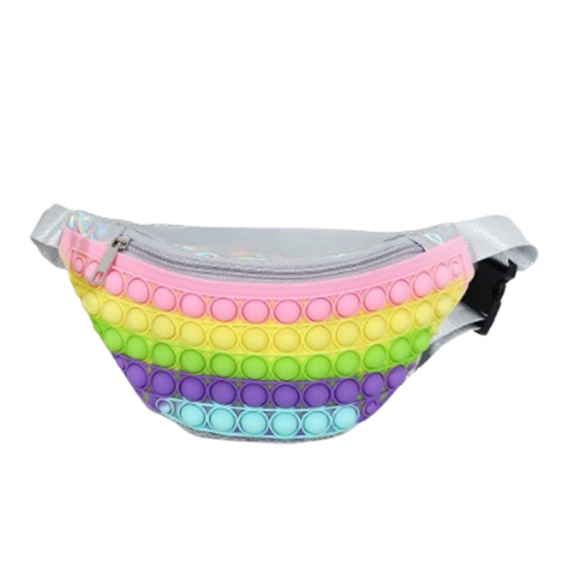 Sac Banane Pop Multicolore Tendance Unisexe