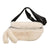 Sac Banane Douceur Peluche Écrue Unisexe - modèle Beige - Banane Avenue ™