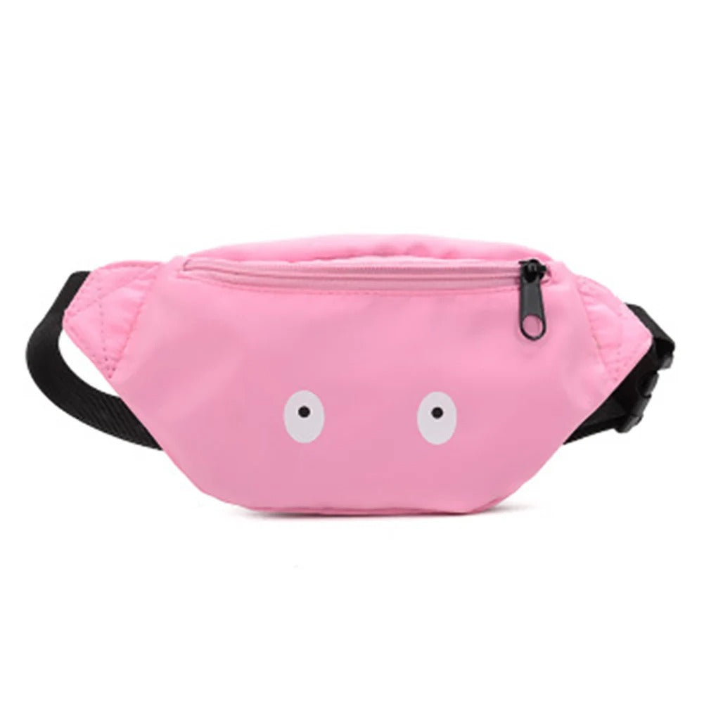 Sac Banane Rose Visage Amusant Unisexe