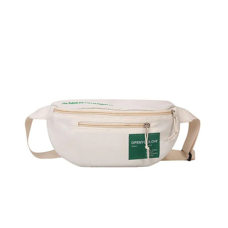 Sac Banane Bleu Urbain Tendance Unisexe